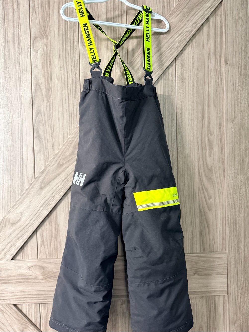 Helly Hansen Kids' Luminens Snow Pants with High-Vis Yellow Accent-size 110/5